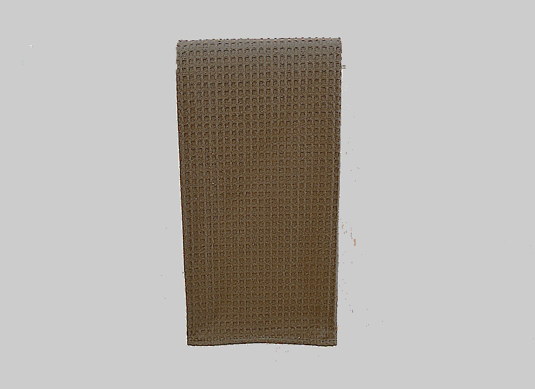 chocolate brown waffle weaves kitchen towel