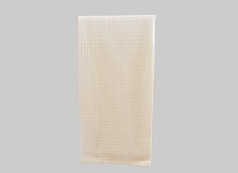 Pearl Ivory Waffle Weaves Kitchen Towels